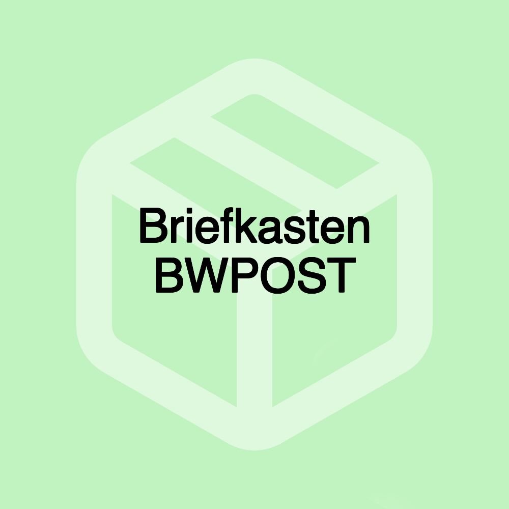 Briefkasten BWPOST