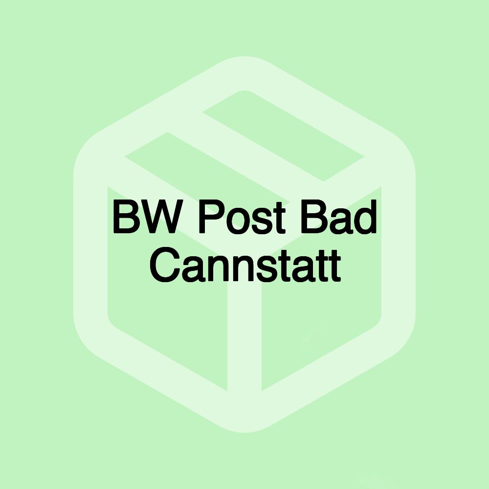 BW Post Bad Cannstatt BW Post Bad Cannstatt