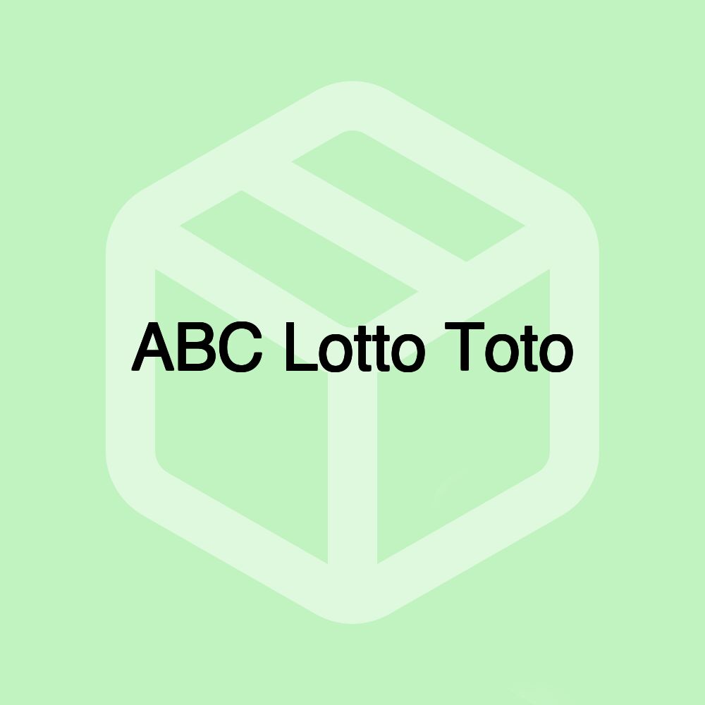 ABC Lotto Toto ABC Lotto Toto