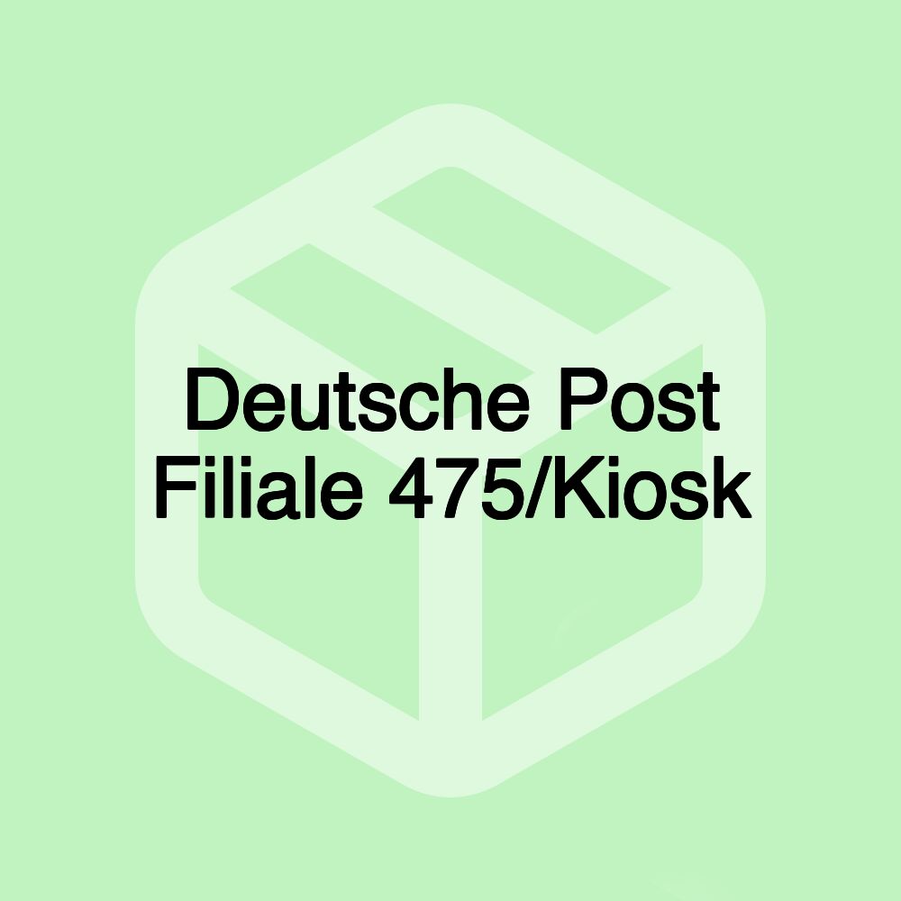 Deutsche Post Filiale 475/Kiosk Deutsche Post Filiale 475/Kiosk