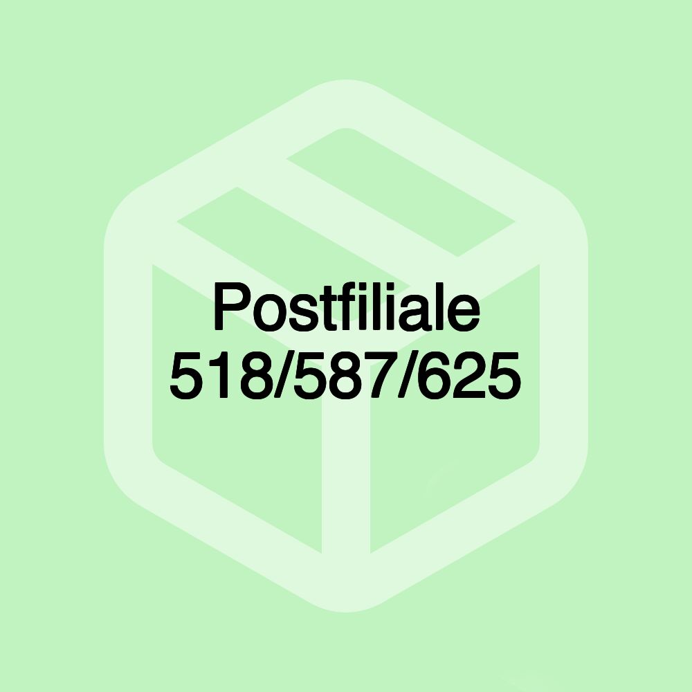 Postfiliale 518/587/625