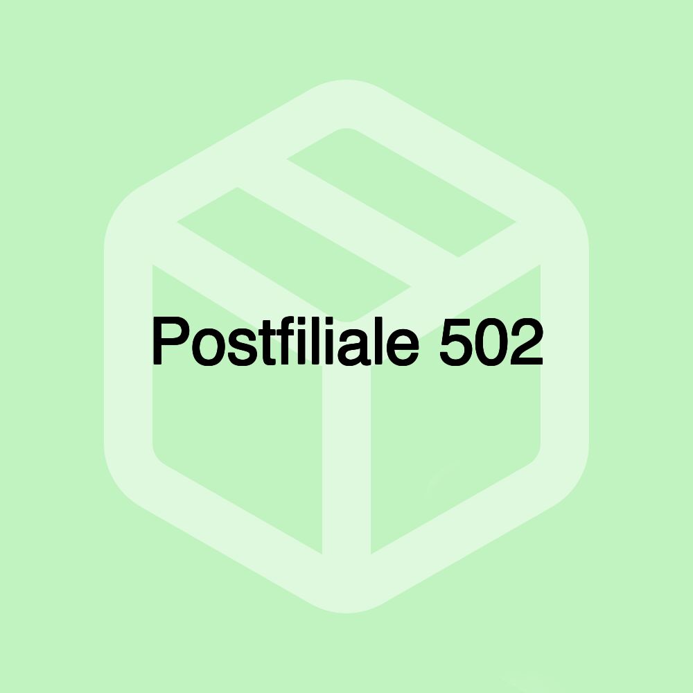 Postfiliale 502 Postfiliale 502
