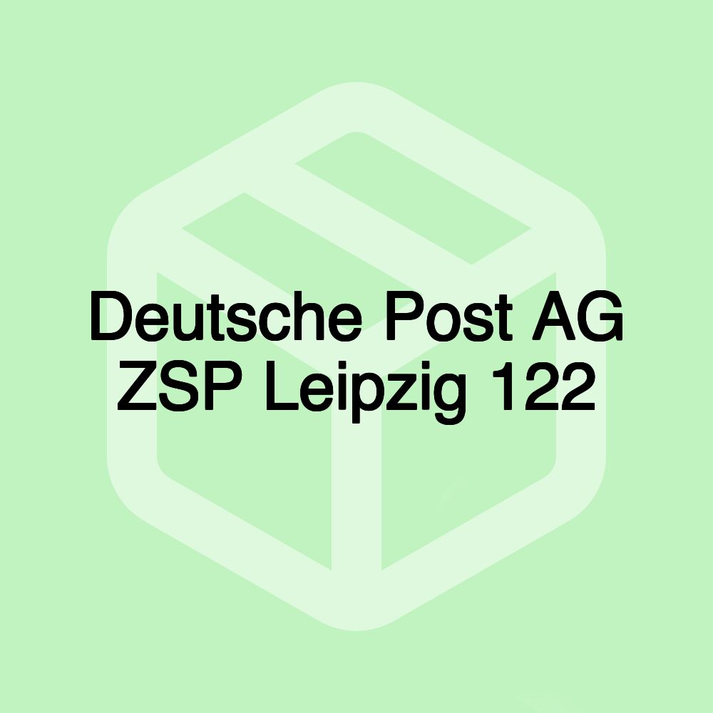 Deutsche Post AG ZSP Leipzig 122 Deutsche Post AG ZSP Leipzig 122