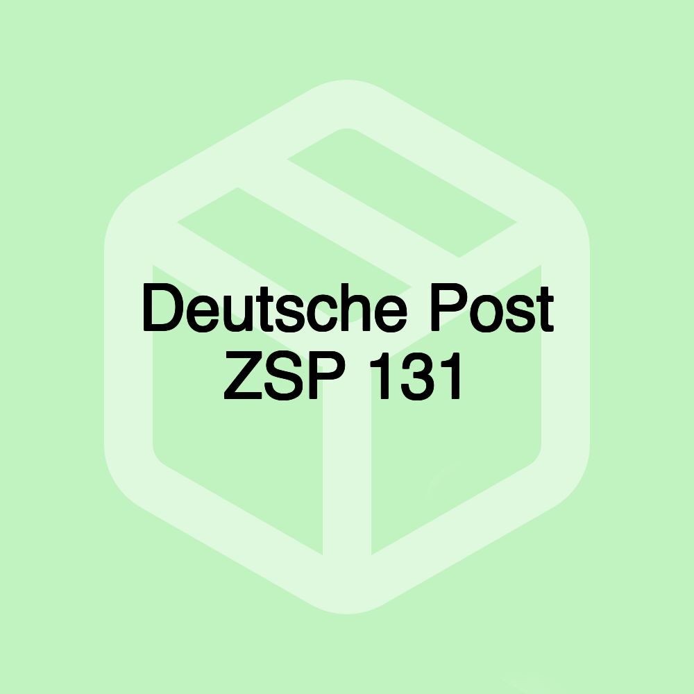 Deutsche Post ZSP 131 Deutsche Post ZSP 131