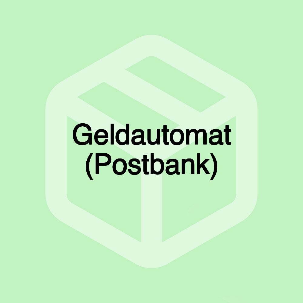 Geldautomat (Postbank) Geldautomat (Postbank)