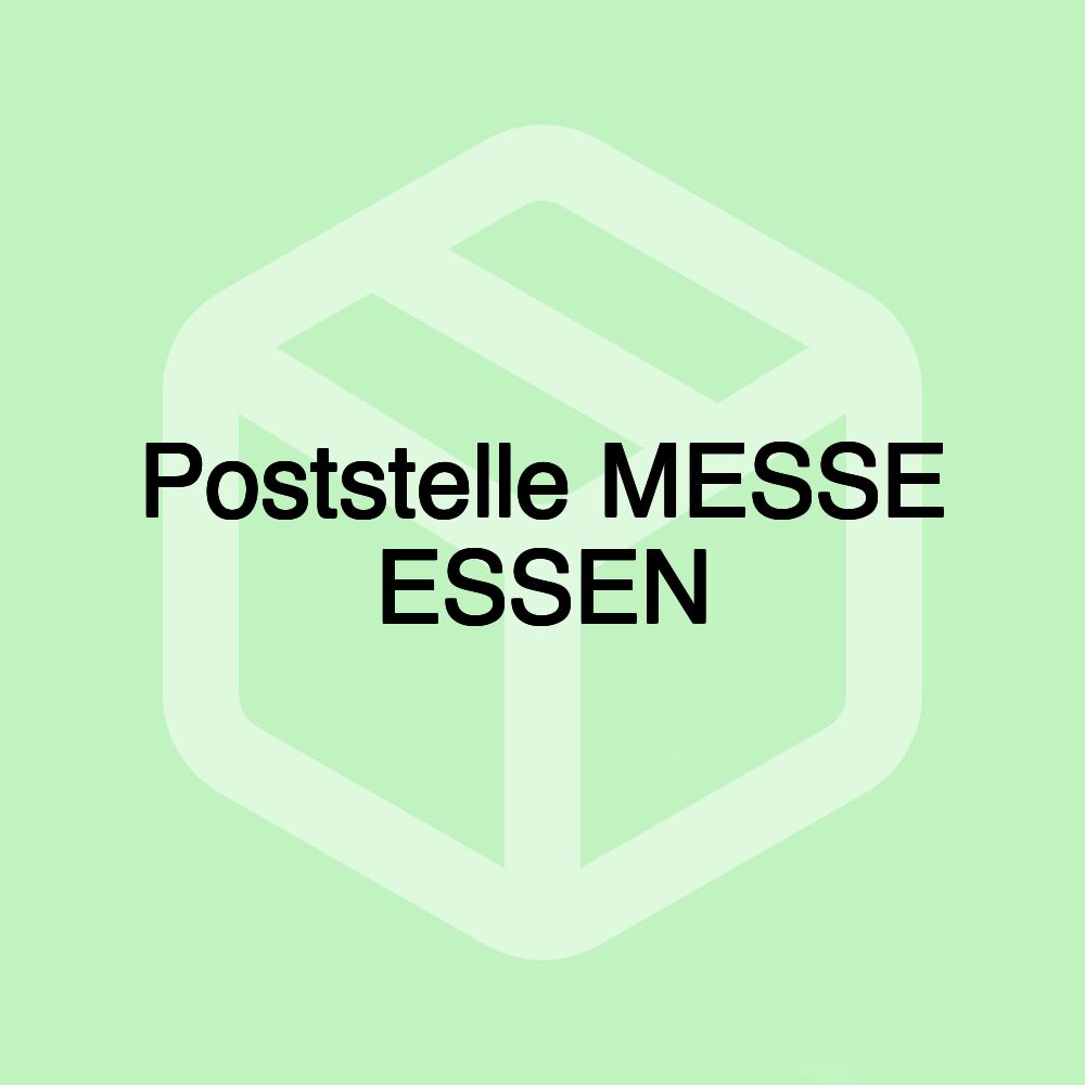 Poststelle MESSE ESSEN Poststelle MESSE ESSEN