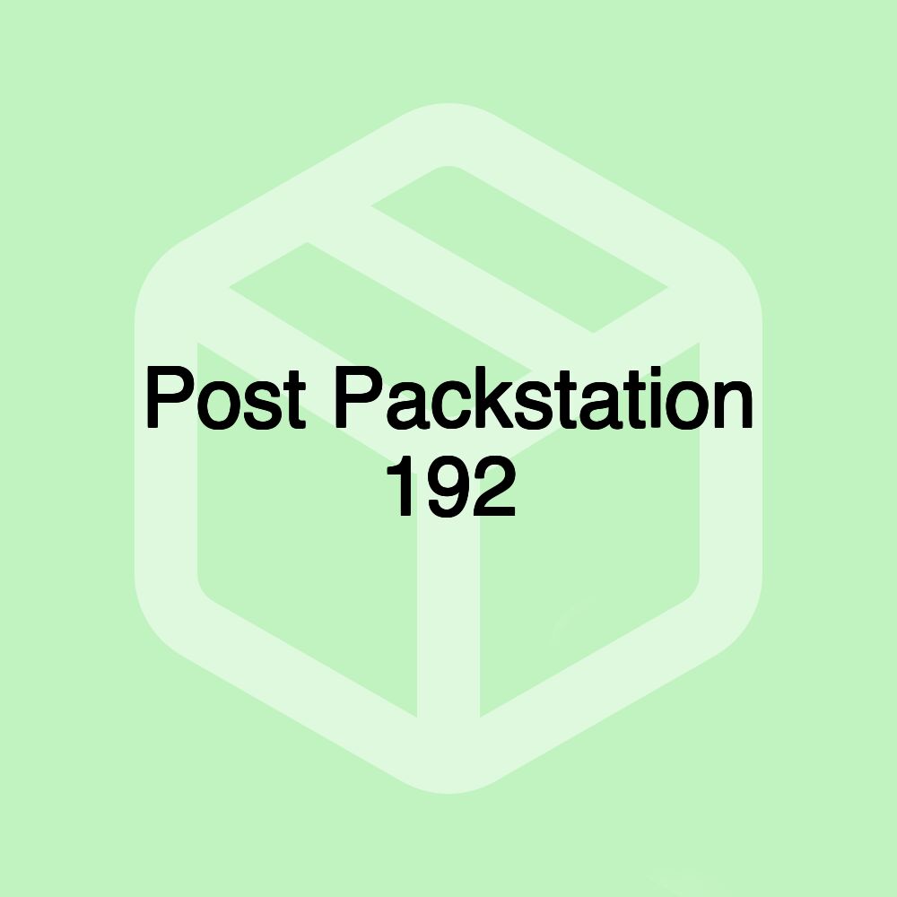Post Packstation 192 Post Packstation 192