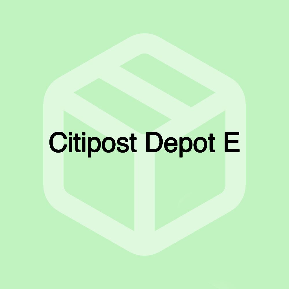 Citipost Depot E Citipost Depot E