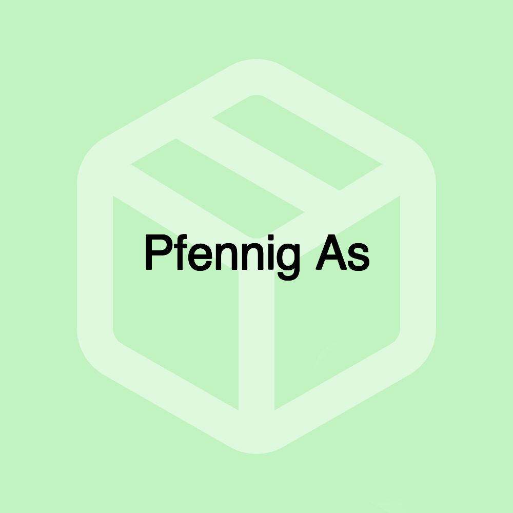 Pfennig As Pfennig As
