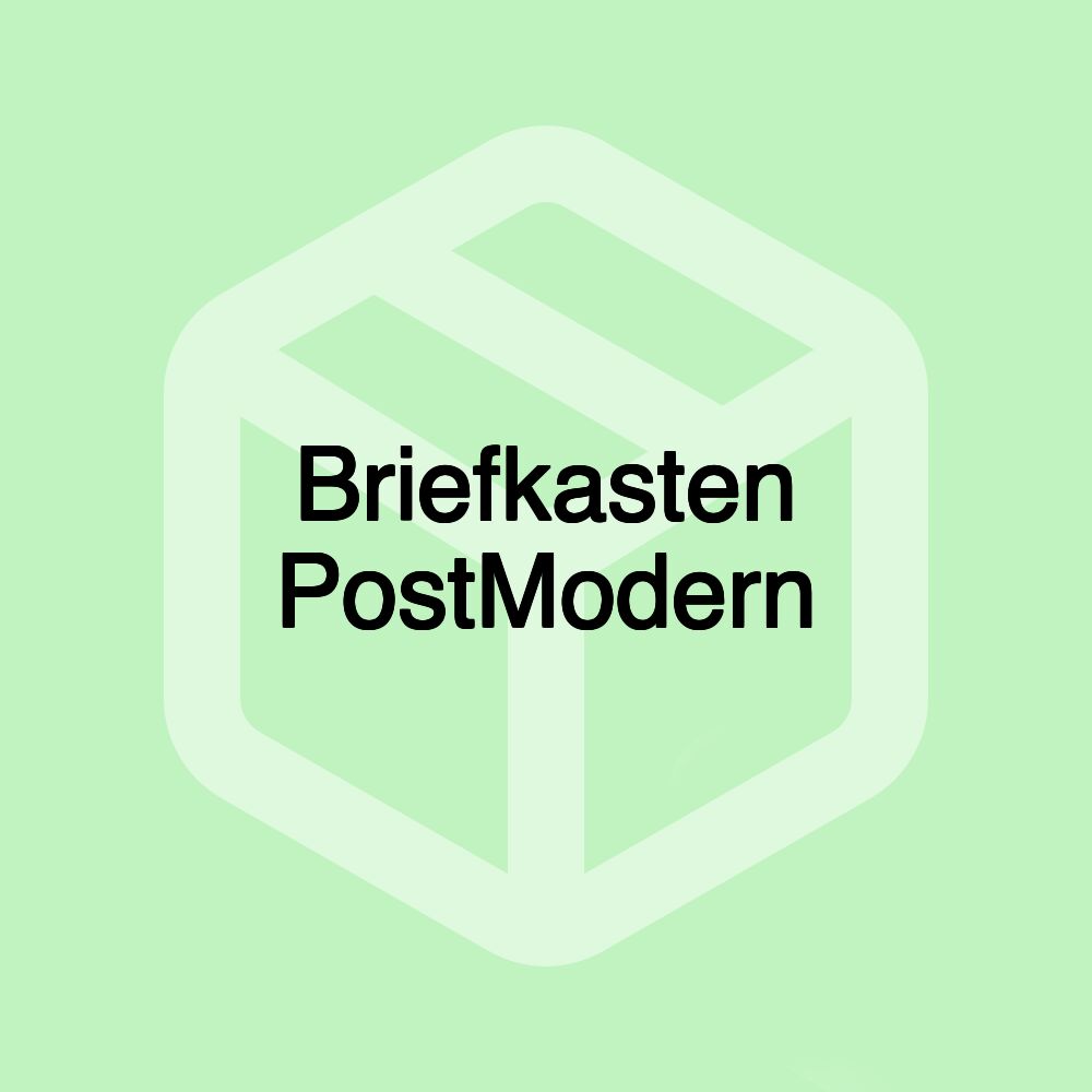 Briefkasten PostModern