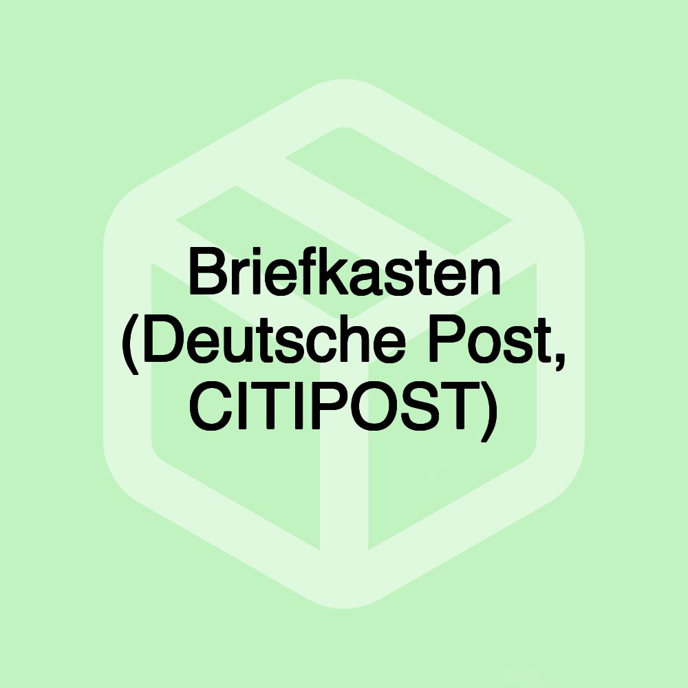 Briefkasten (Deutsche Post, CITIPOST) Briefkasten (Deutsche Post, CITIPOST)