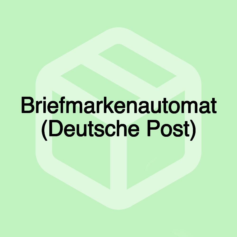 Briefmarkenautomat (Deutsche Post) Briefmarkenautomat (Deutsche Post)