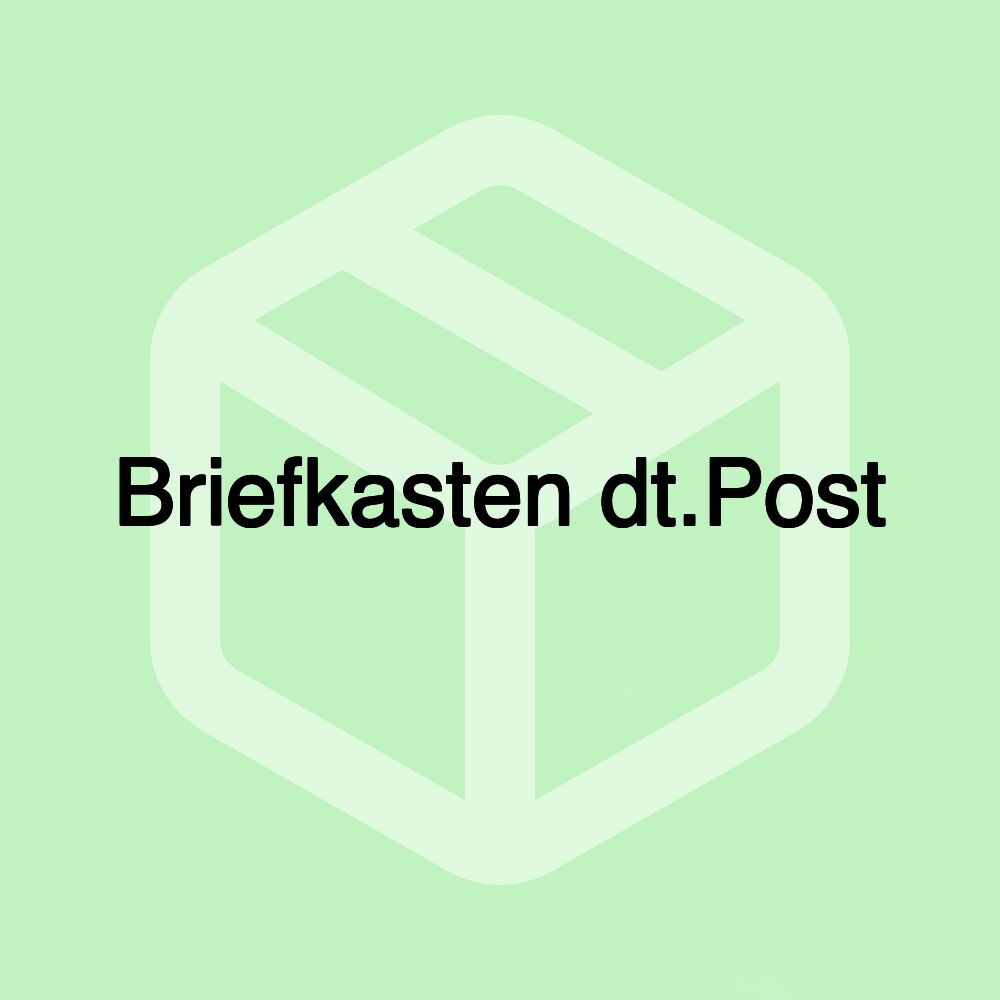 Briefkasten dt.Post Briefkasten dt.Post