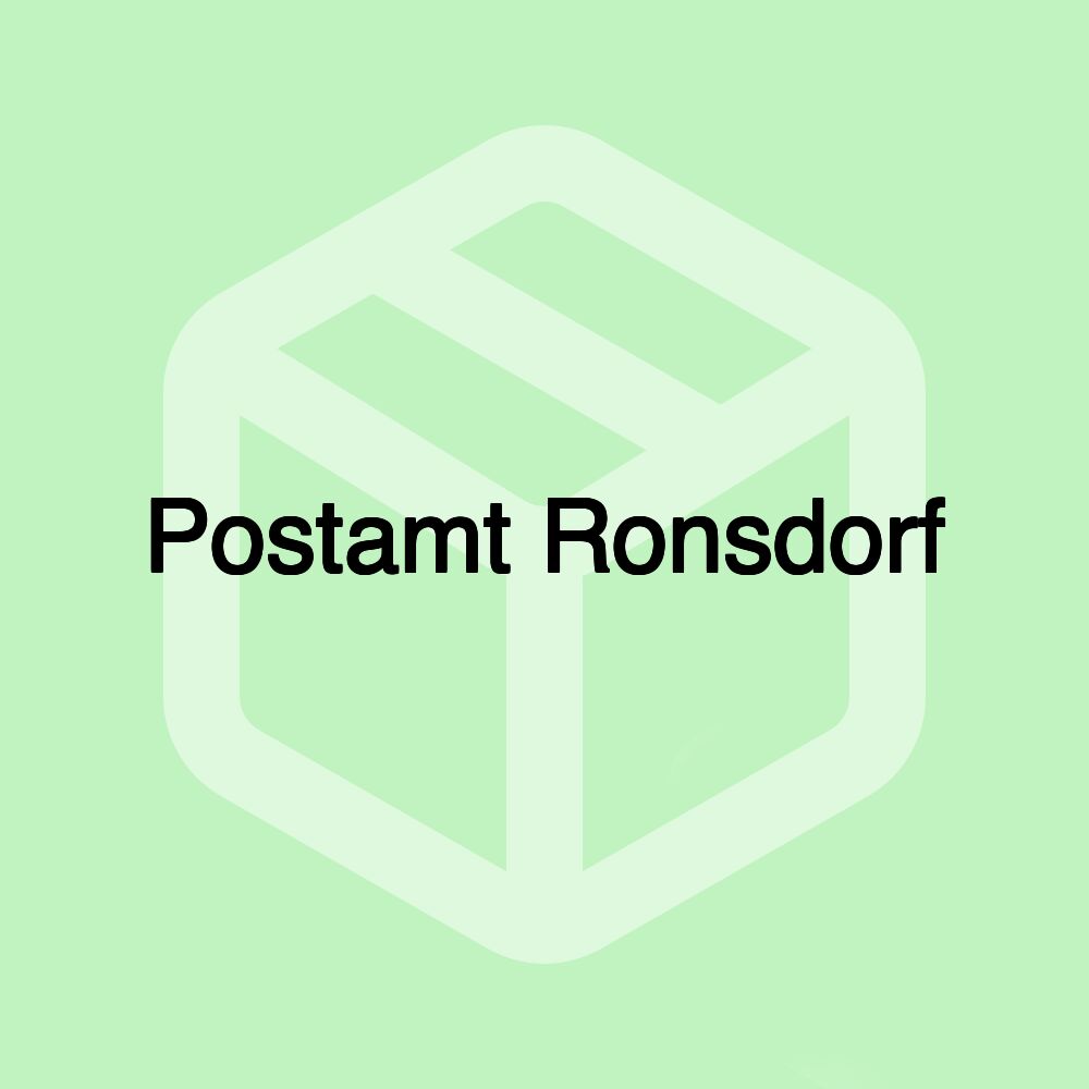 Postamt Ronsdorf Postamt Ronsdorf