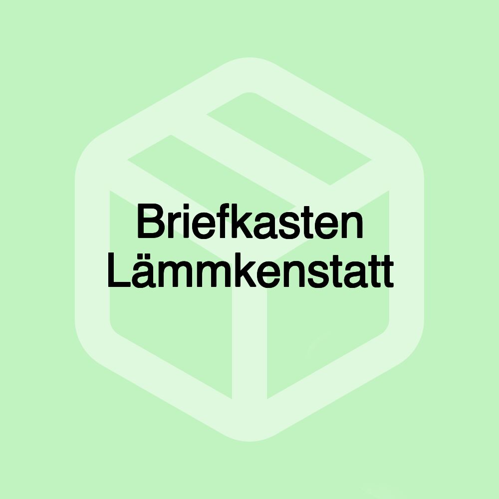 Briefkasten Lämmkenstatt Briefkasten Lämmkenstatt