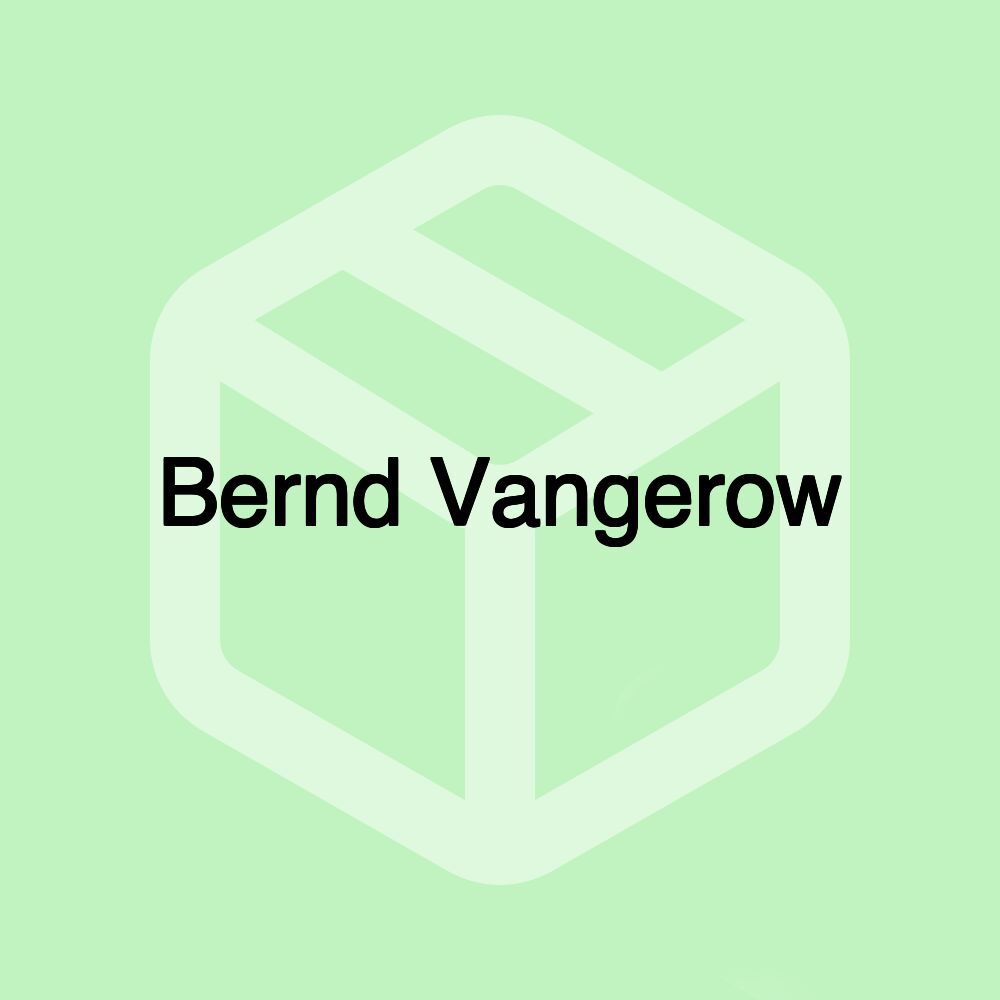 Bernd Vangerow