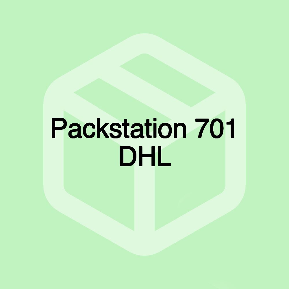 Packstation 701 DHL