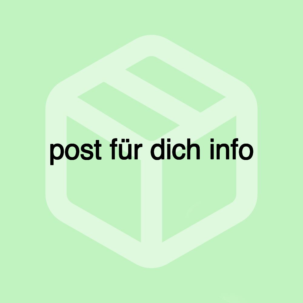 post für dich info post für dich info