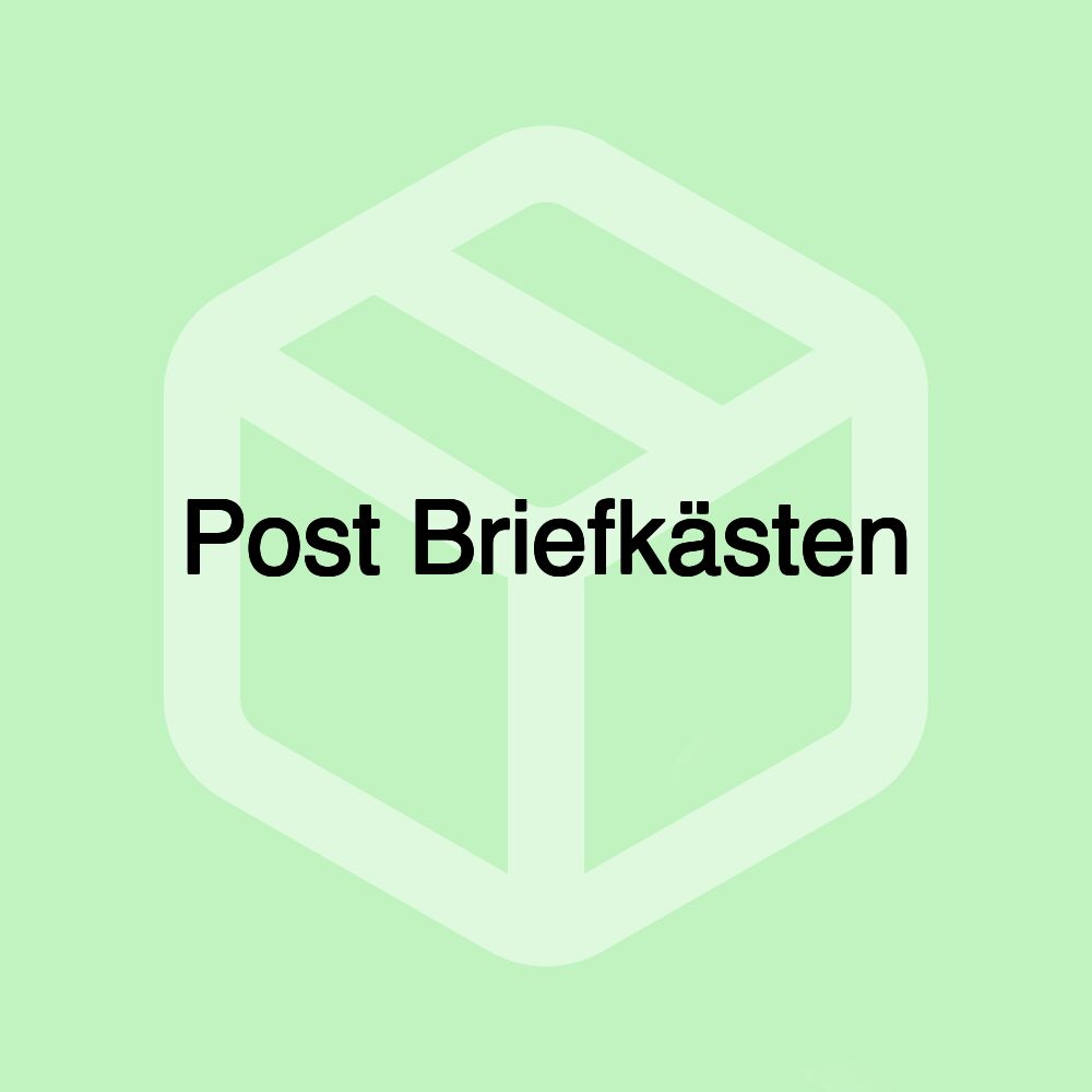 Post Briefkästen Post Briefkästen