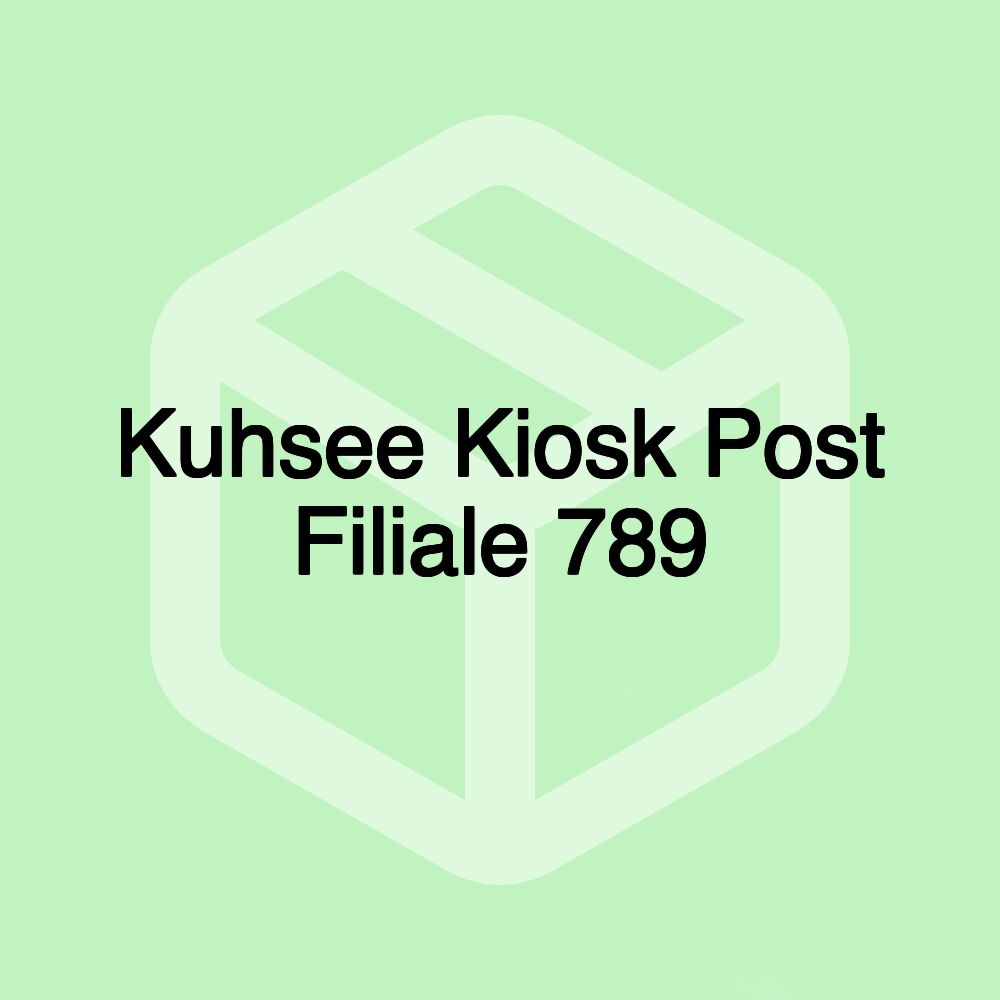 Kuhsee Kiosk Post Filiale 789