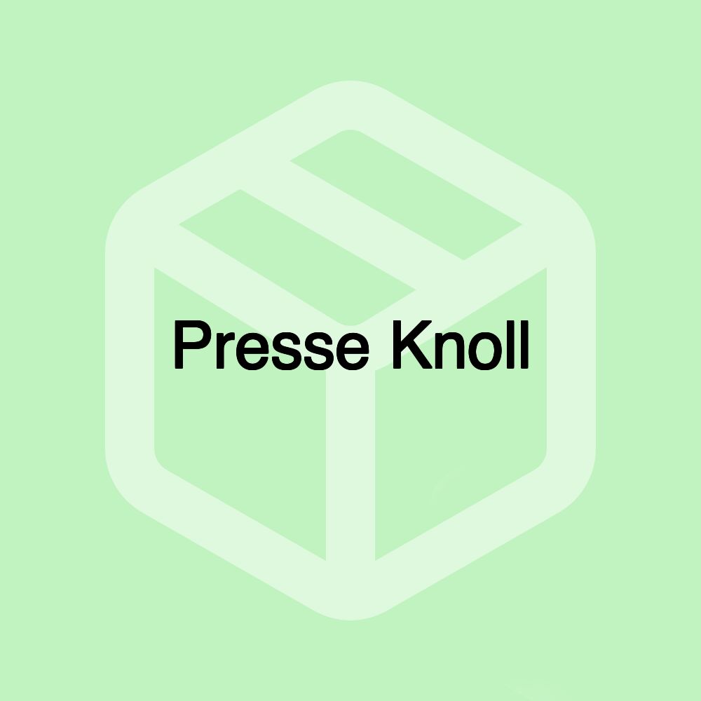 Presse Knoll Presse Knoll