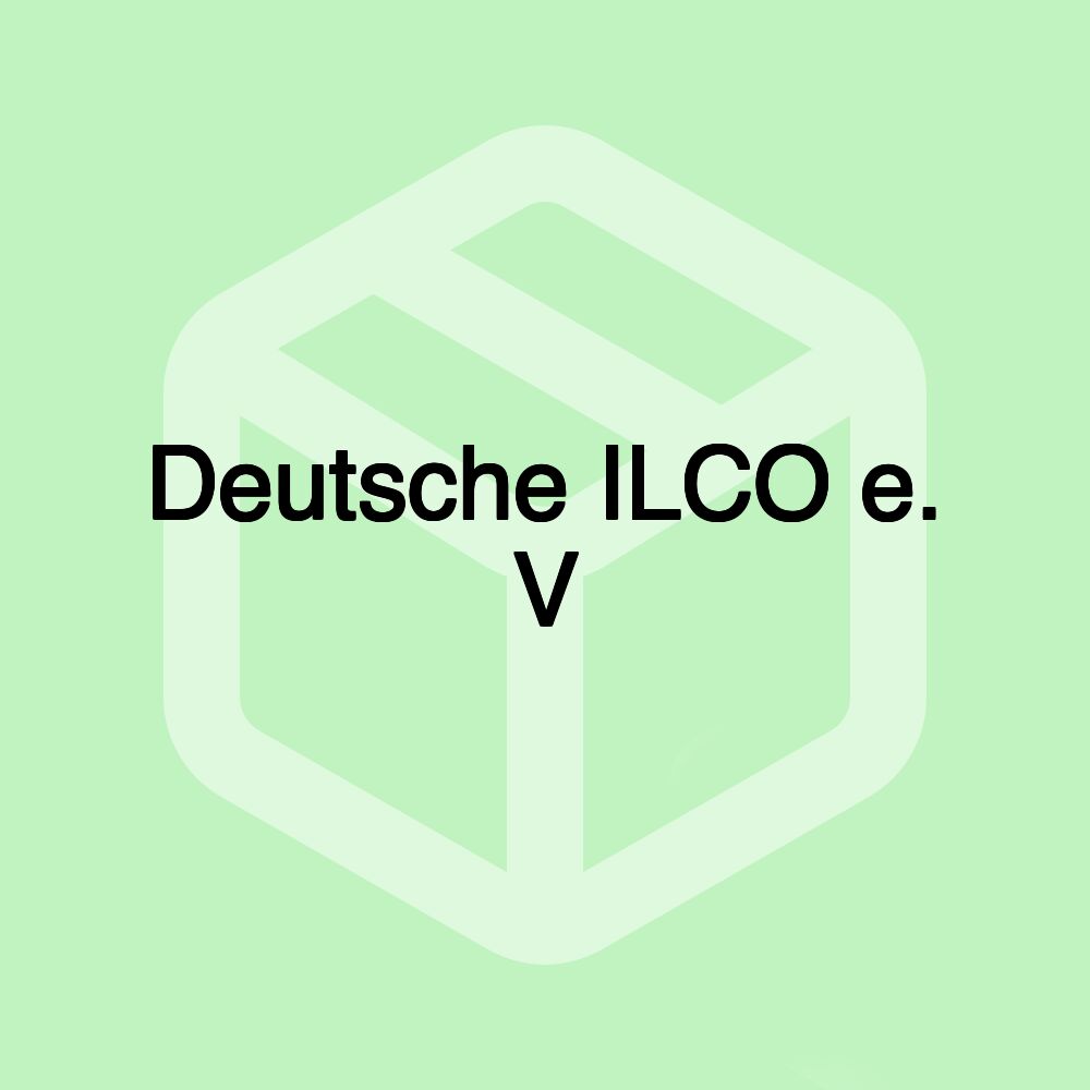 Deutsche ILCO e. V Deutsche ILCO e. V