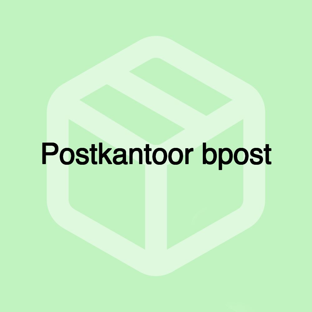 Postkantoor bpost Postkantoor bpost