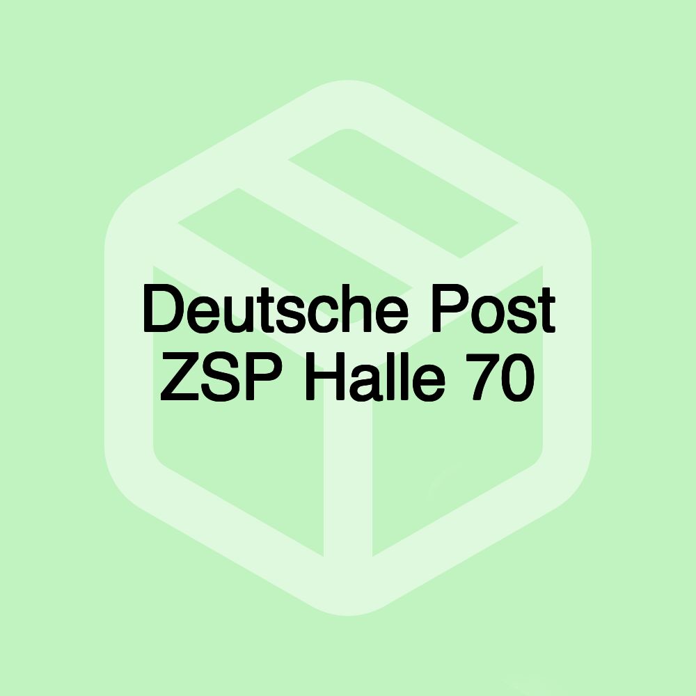 Deutsche Post ZSP Halle 70 Deutsche Post ZSP Halle 70