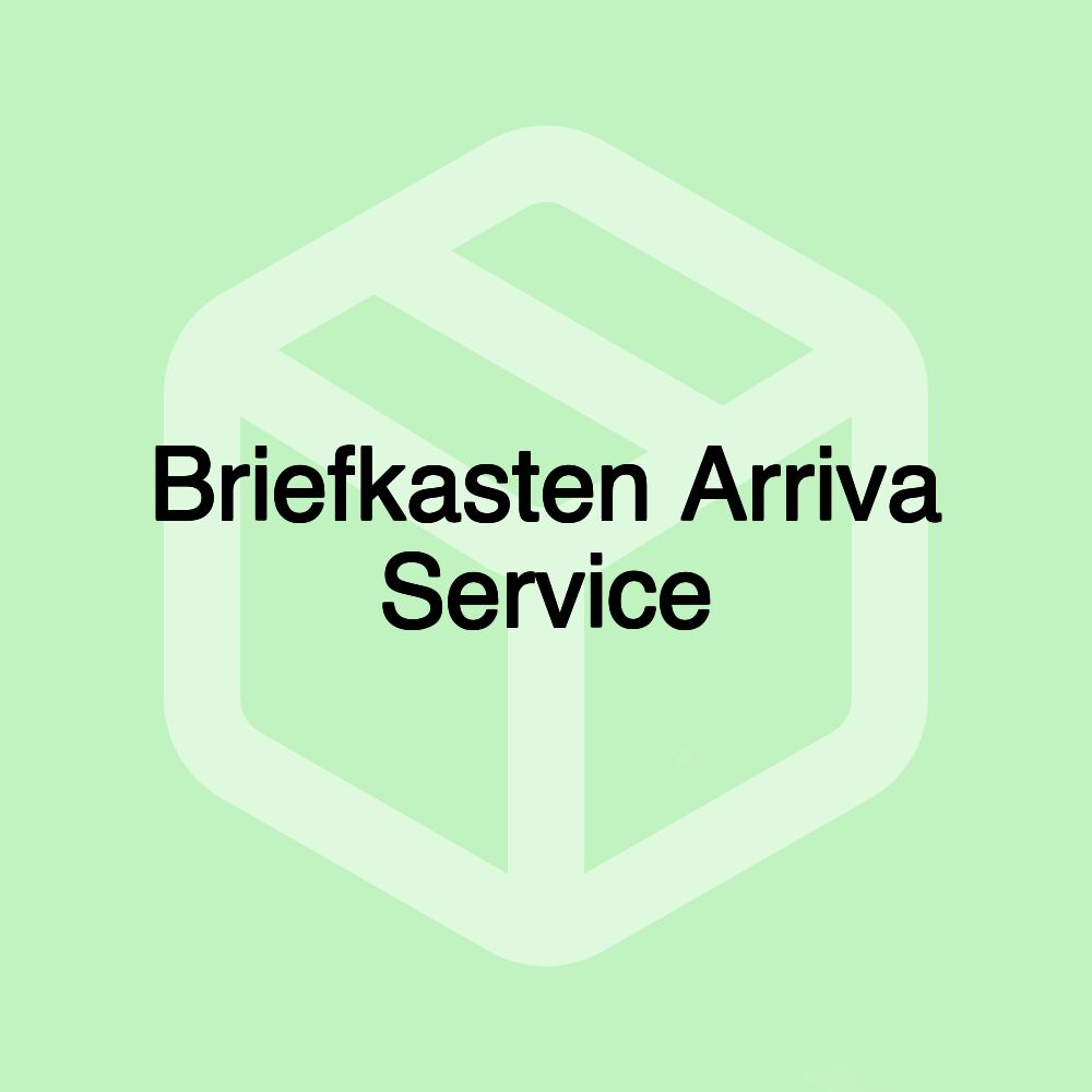 Briefkasten Arriva Service Briefkasten Arriva Service