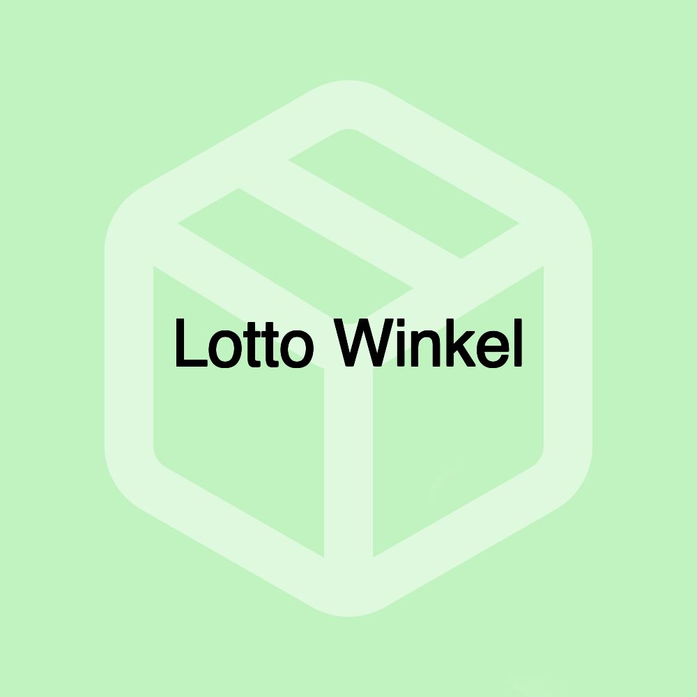 Lotto Winkel Lotto Winkel