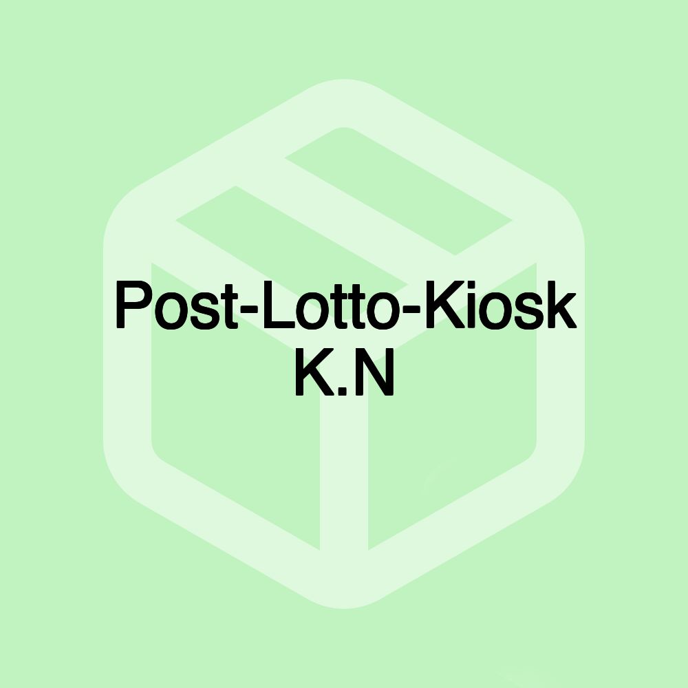 Post-Lotto-Kiosk K.N Post-Lotto-Kiosk K.N