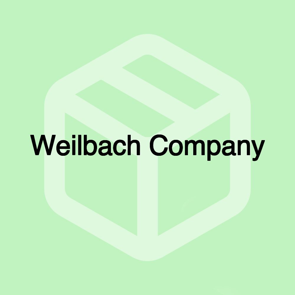 Weilbach Company Weilbach Company