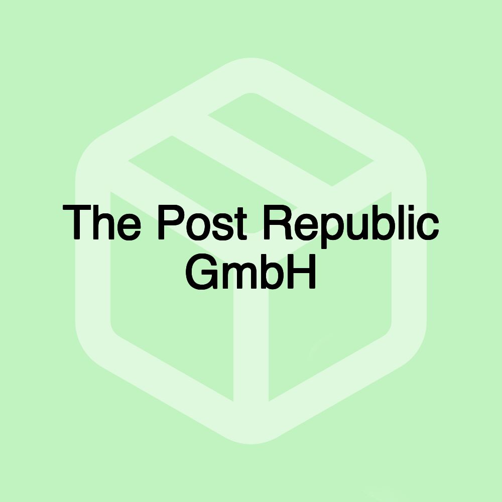 The Post Republic GmbH The Post Republic GmbH