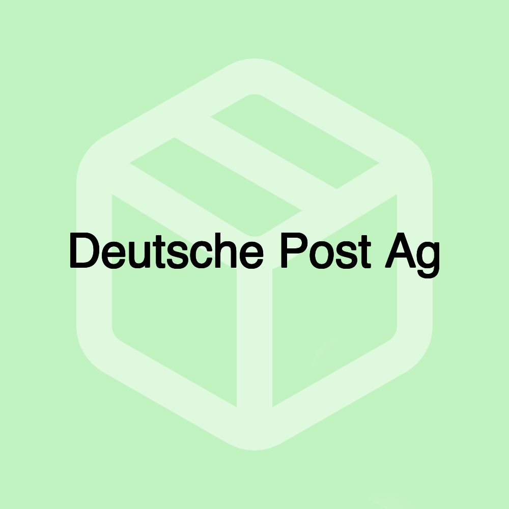 Deutsche Post Ag Deutsche Post Ag