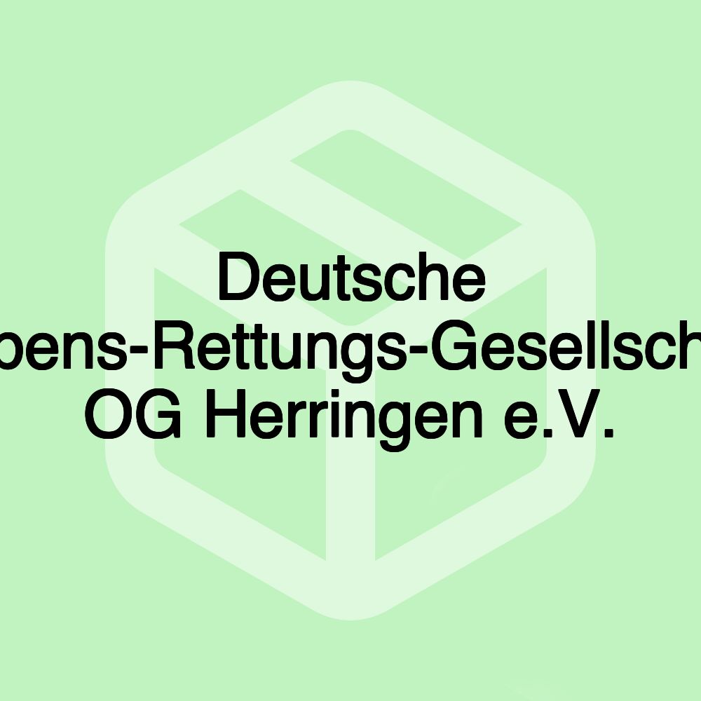 Deutsche Lebens-Rettungs-Gesellschaft OG Herringen e.V. Deutsche Lebens-Rettungs-Gesellschaft OG Herringen e.V.
