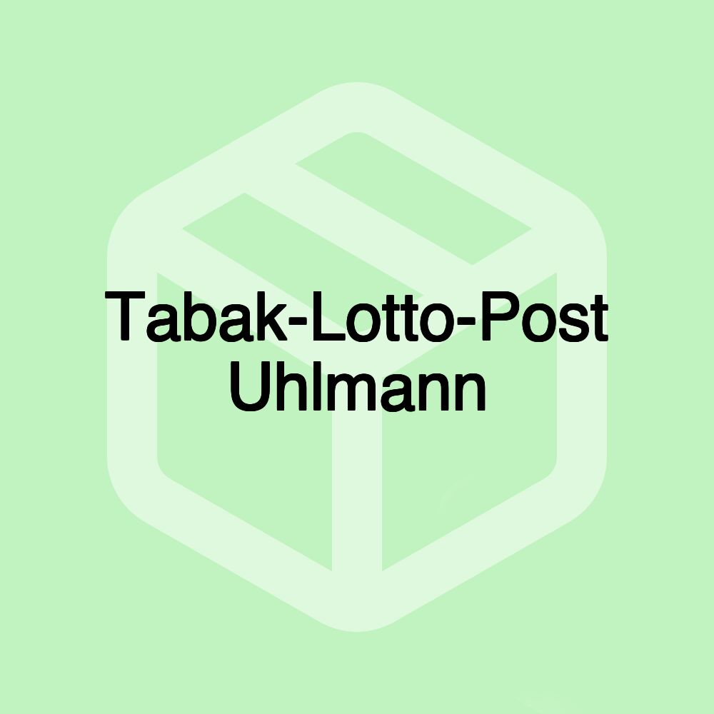 Tabak-Lotto-Post Uhlmann