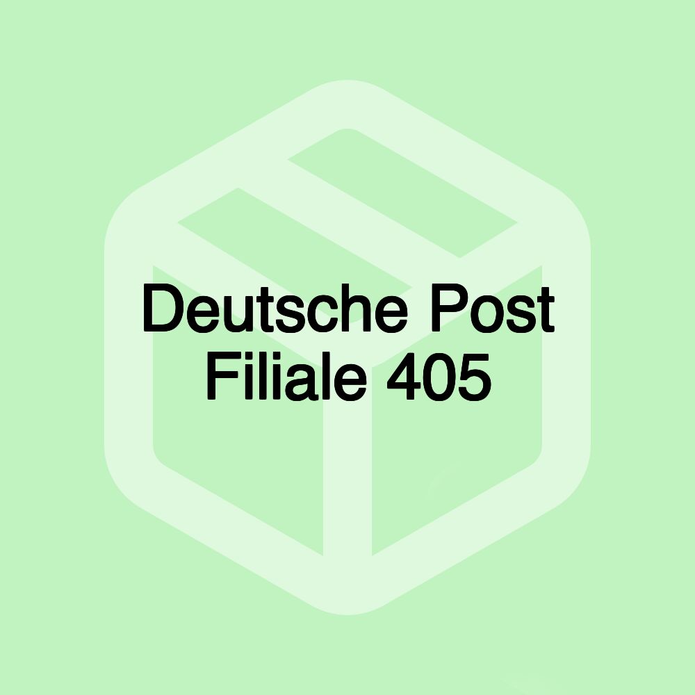 Deutsche Post Filiale 405 Deutsche Post Filiale 405