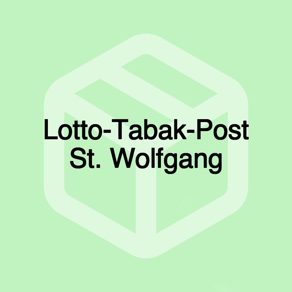 Lotto-Tabak-Post St. Wolfgang Lotto-Tabak-Post St. Wolfgang