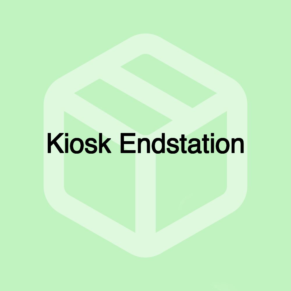 Kiosk Endstation Kiosk Endstation