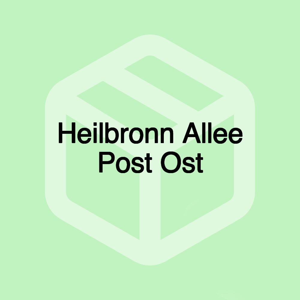 Heilbronn Allee Post Ost Heilbronn Allee Post Ost