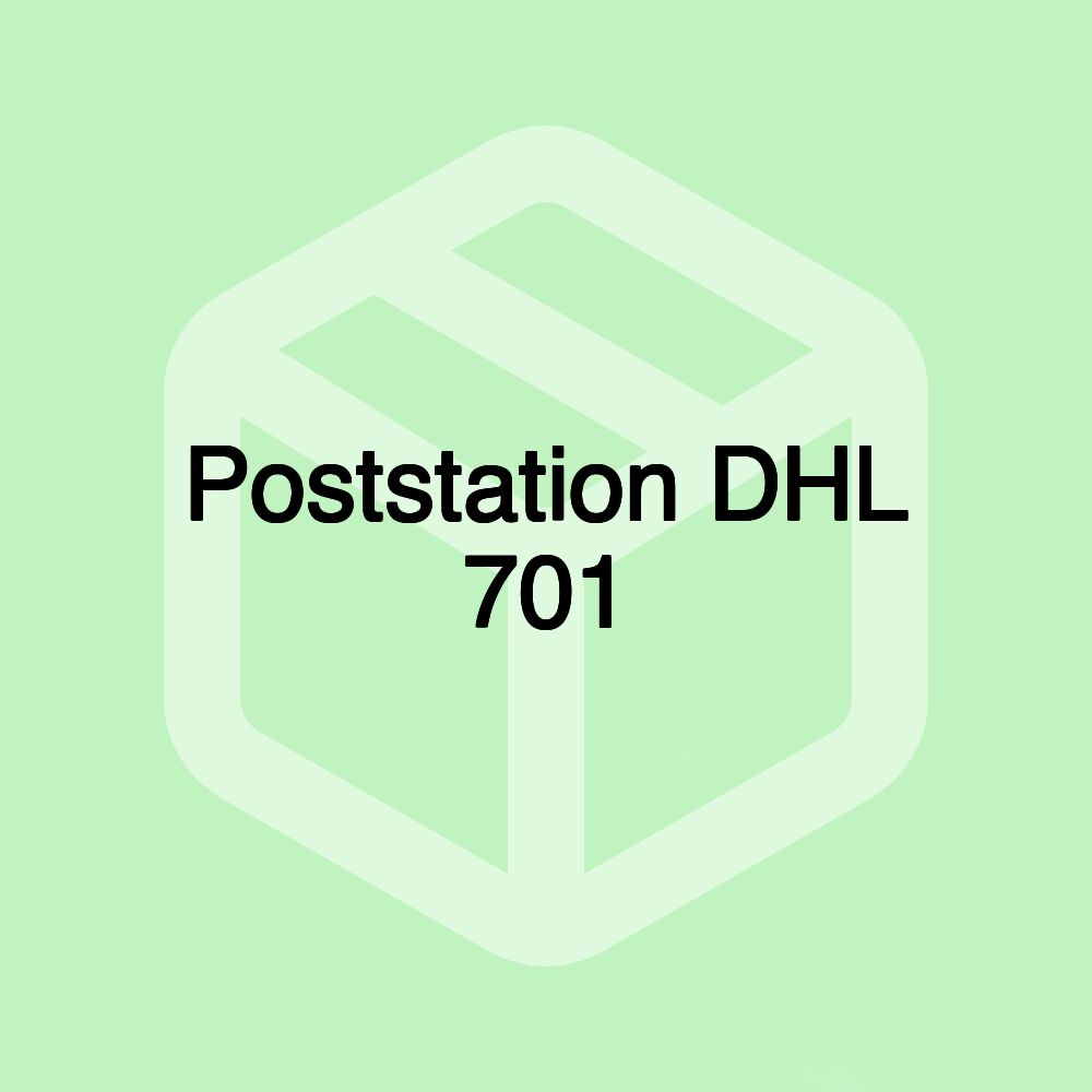 Poststation DHL 701 Poststation DHL 701