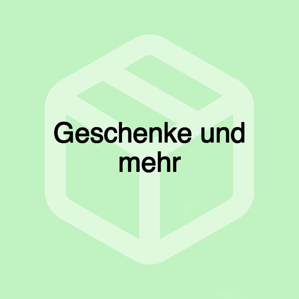 Geschenke und mehr Geschenke und mehr