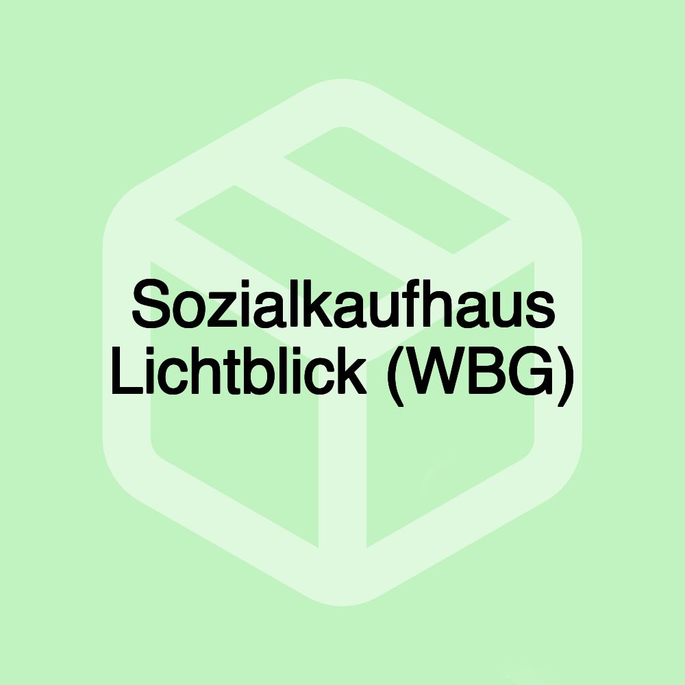 Sozialkaufhaus Lichtblick (WBG) Sozialkaufhaus Lichtblick (WBG)