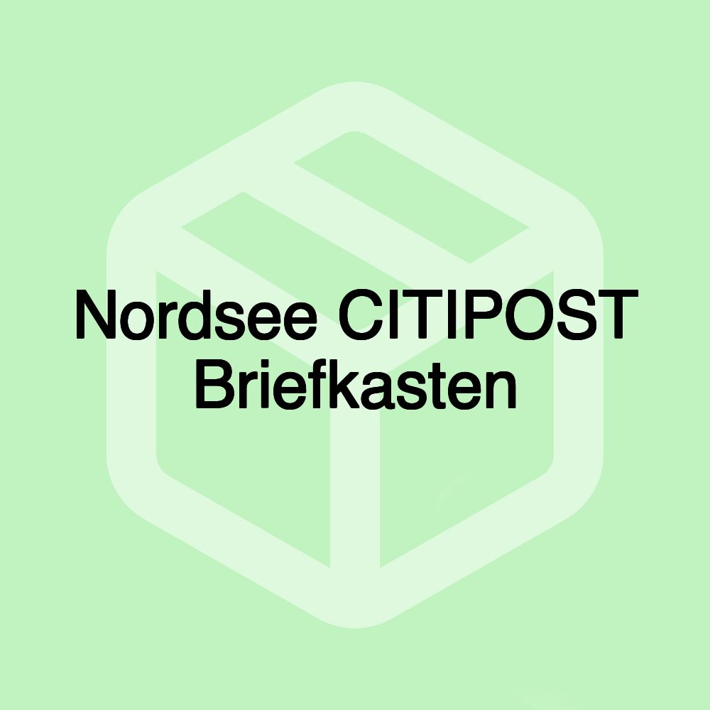 Nordsee CITIPOST Briefkasten Nordsee CITIPOST Briefkasten