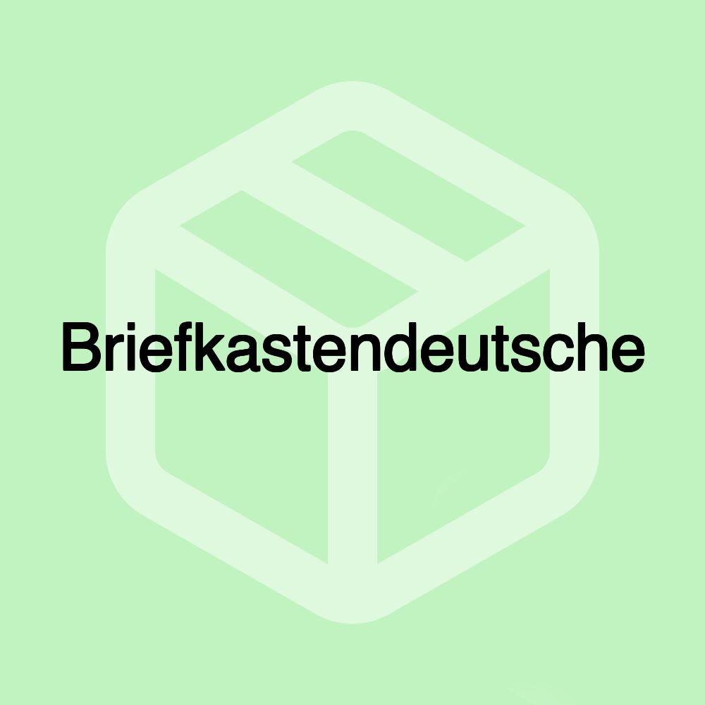 Briefkastendeutsche
