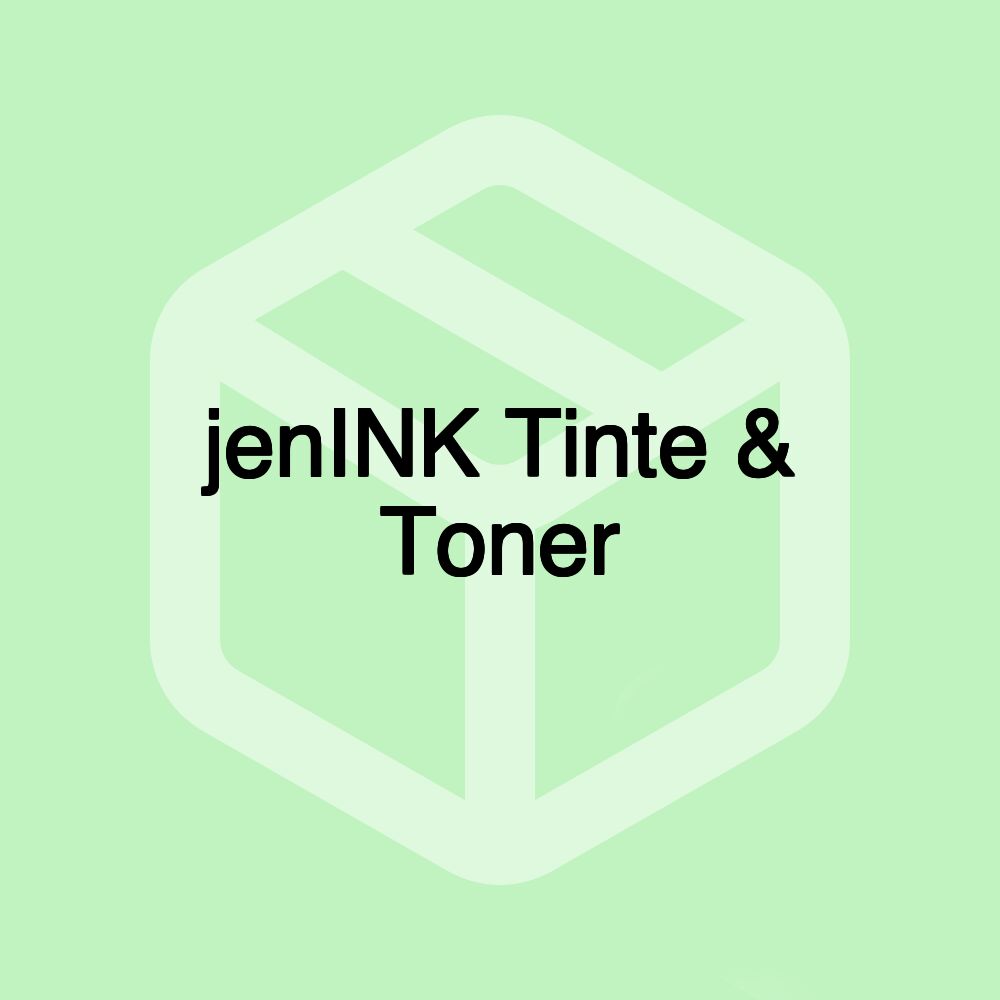 jenINK Tinte & Toner jenINK Tinte & Toner