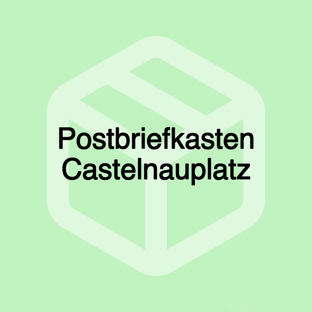 Postbriefkasten Castelnauplatz