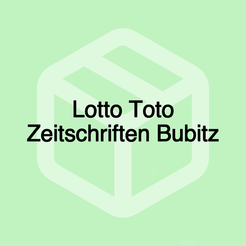 Lotto Toto Zeitschriften Bubitz Lotto Toto Zeitschriften Bubitz