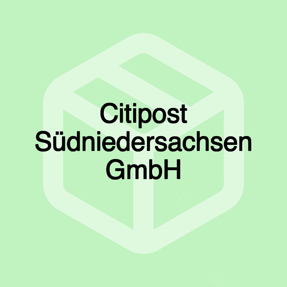 Citipost Südniedersachsen GmbH Citipost Südniedersachsen GmbH