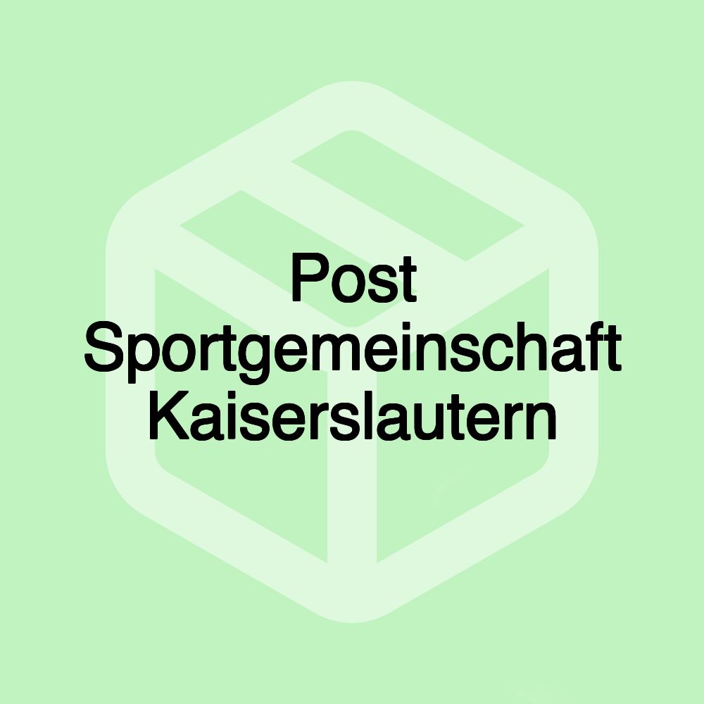 Post Sportgemeinschaft Kaiserslautern Post Sportgemeinschaft Kaiserslautern